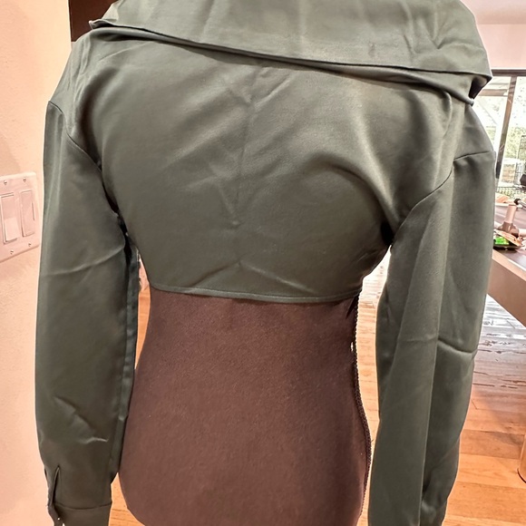 House of CB Teal Crop Top - Picture 6 of 7